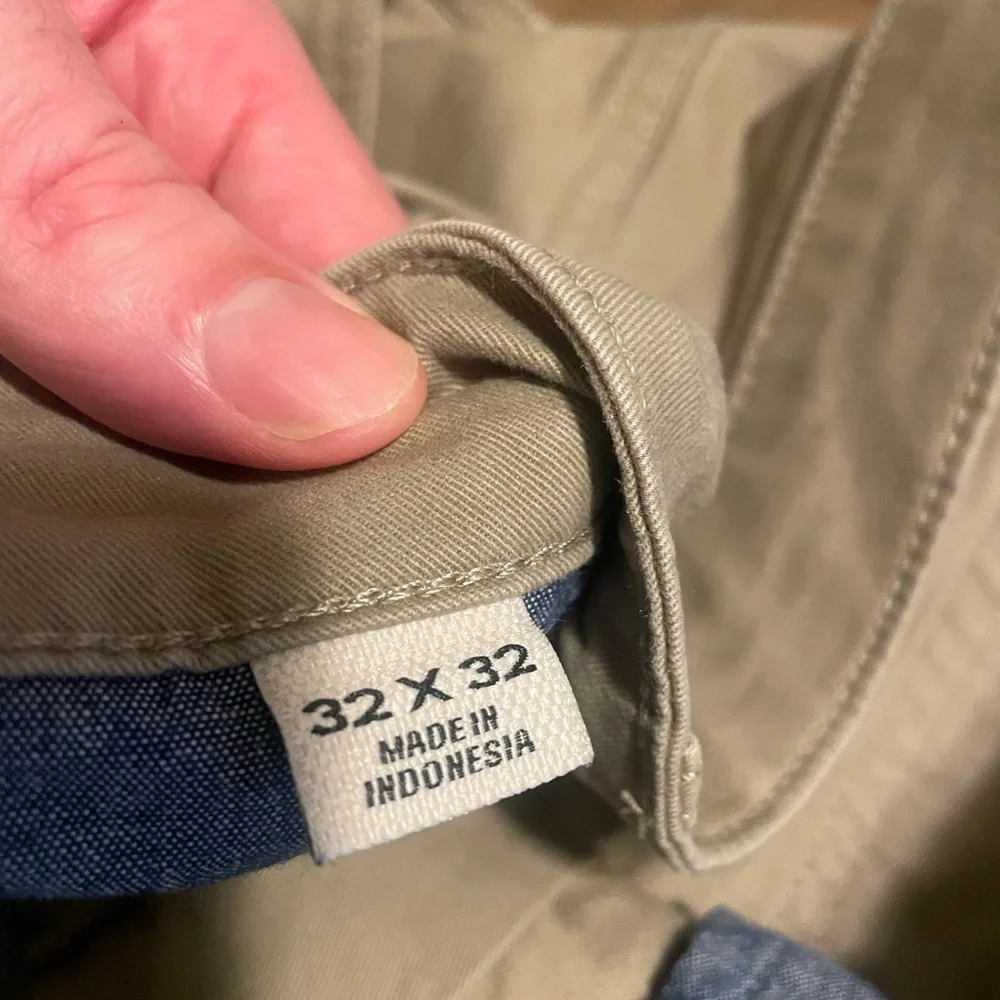 Huckberry Flint‎ & Tinder 365 Straight Fit Khaki Pant Size 32x32 - Picture 4 of 4